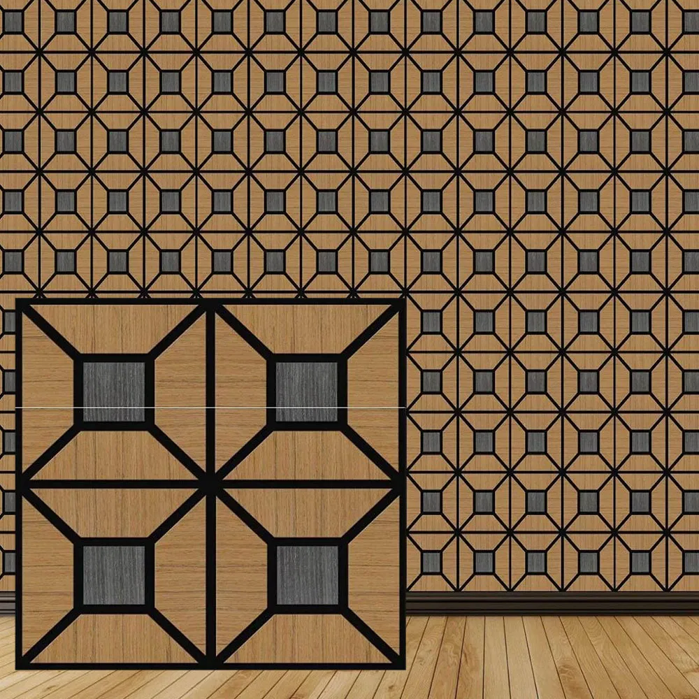 High Quality Sound Proof Absorbing Acoustic Panels Wallpaper Construction Decoration