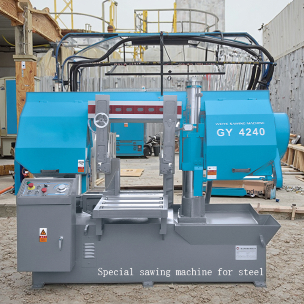 Ленточная пила по металлу автоматическая для стальных прутков