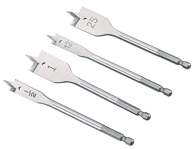 China Factory Carbon Steel Wood Spade Bit Wood Flat Bit