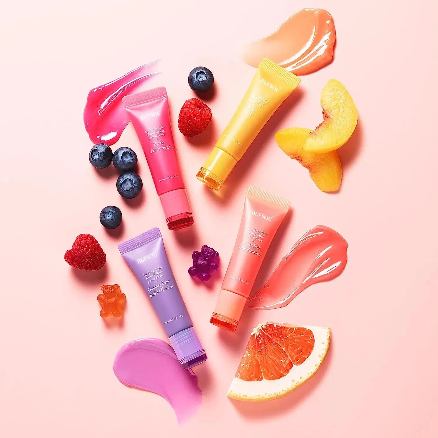 Private Label Wholesale Natural Organic Lip Balm Custom Logo Moisturizing Glowy Cream with Waterproof Feature Daily Lip Care