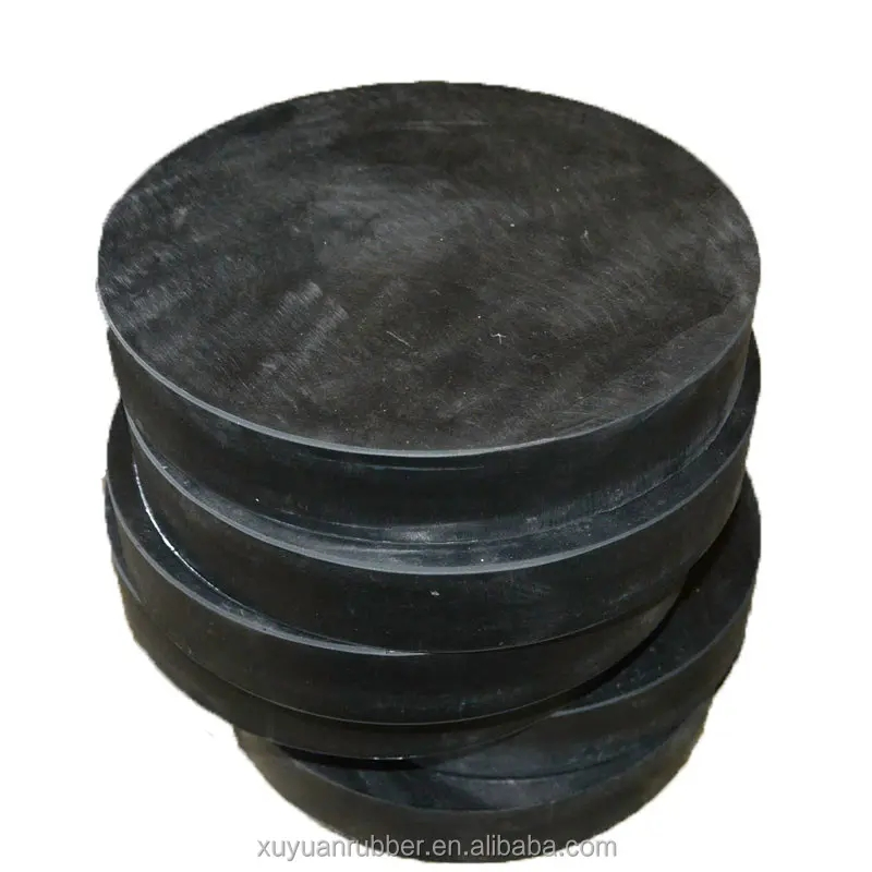 Rubber Bearing Bridge Bearing Lrb Rubber Elastomeri Bearing Seismic Isolation Used for Bridge and Building