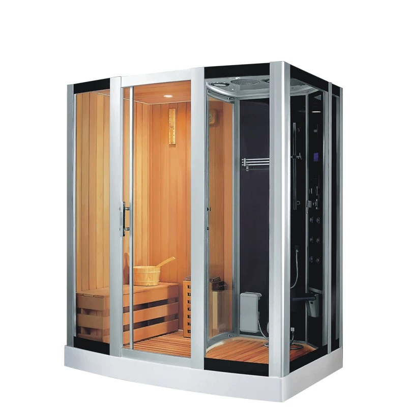 Многофункциональная сауна-душ с сухим и влажным паром