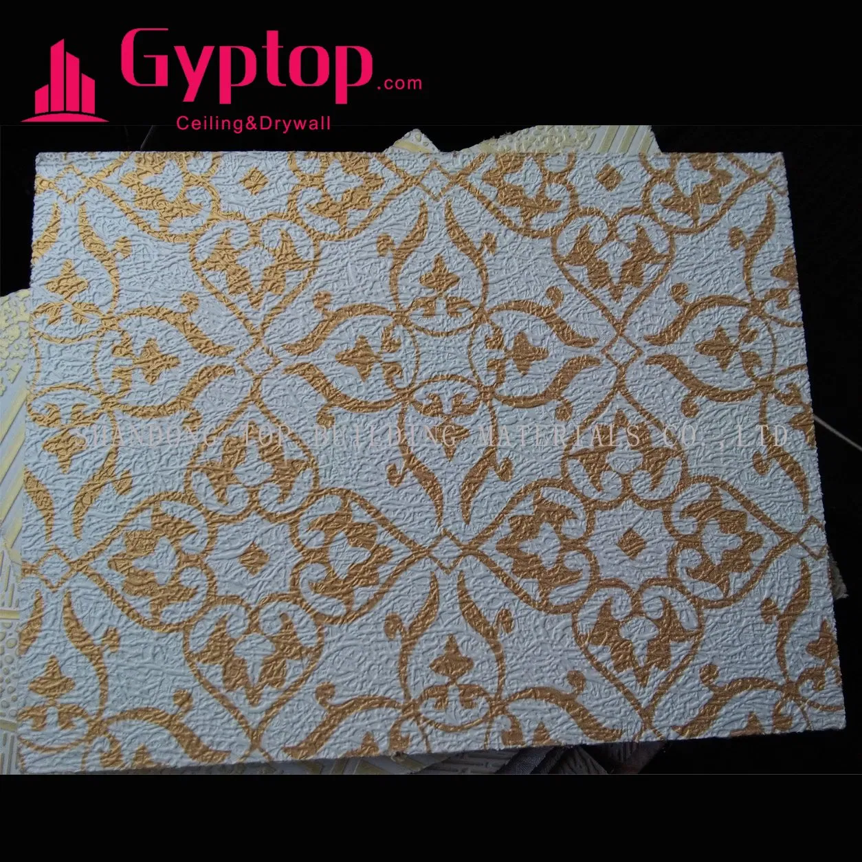 Hot Sale PVC Laminated Insulated False Gypsum Ceiling Tiles with Cheaper Manufactory Price