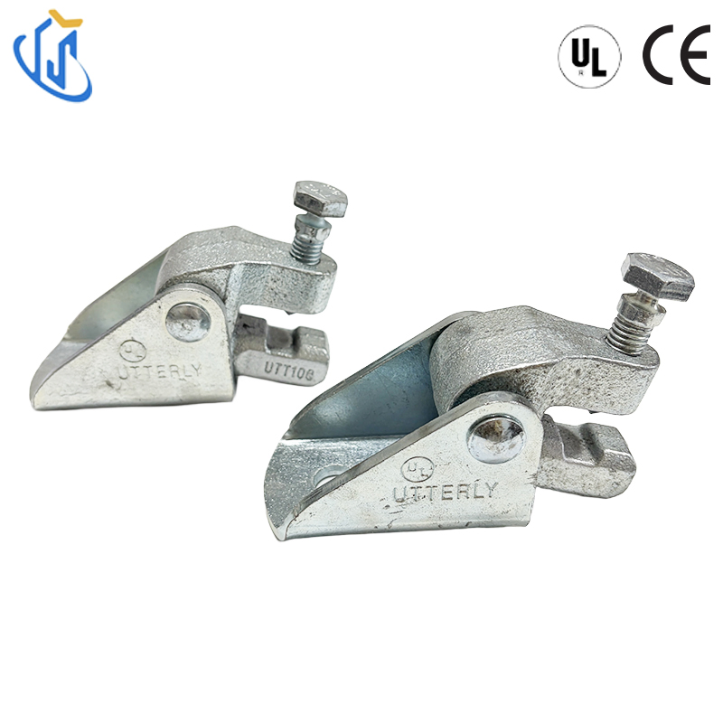 Ductile Iron Seismic Bracing Adjustable Structural Steel Connector for Pipe Support Construction