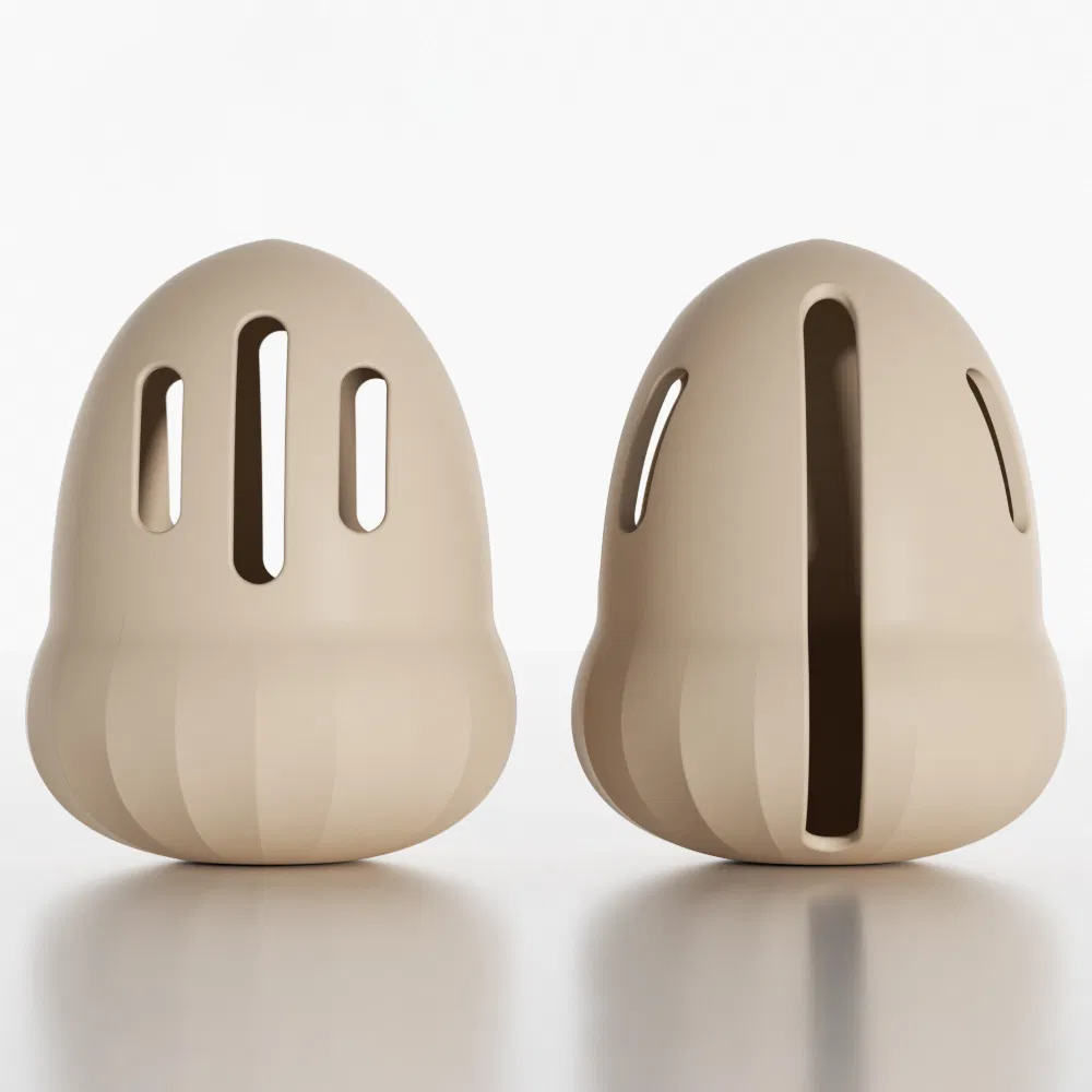 Minimalist Spin-Drop Silicone Sponge Shield