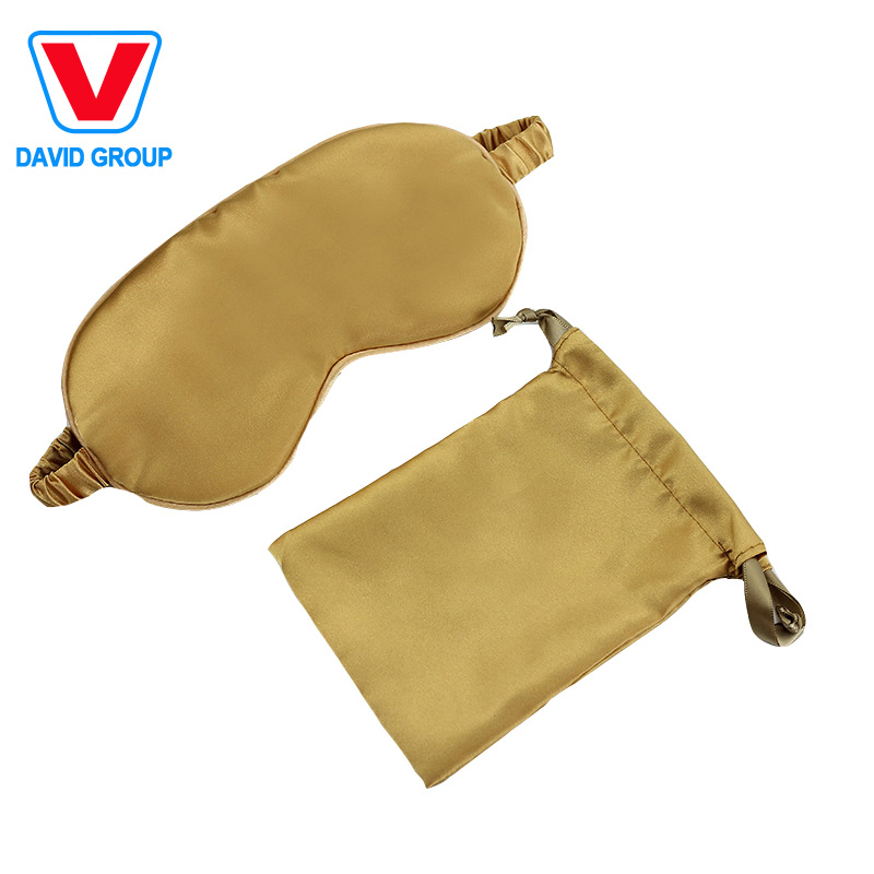 Custom Brand Soft Sleeping Eye Mask with Pouch