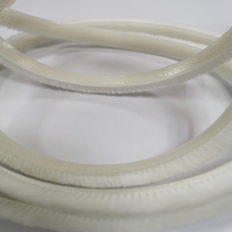 White Color Mohair Window and Door Weather Strip