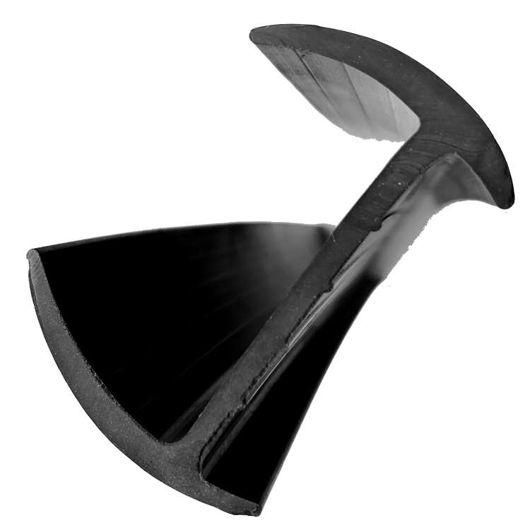 C (I) / J (T) Shape EPDM and PVC Extrusion Container Door Seal Gasket Truck Shipping Retainer Strip