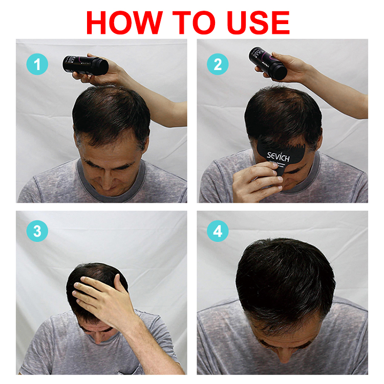 Professional Private Label Hair Building Fiber for Covering Thin Hair