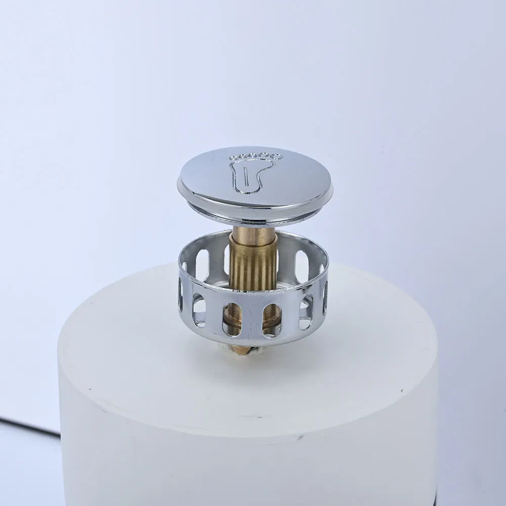 Слив для ванны антизапах, кнопочный, универсальный