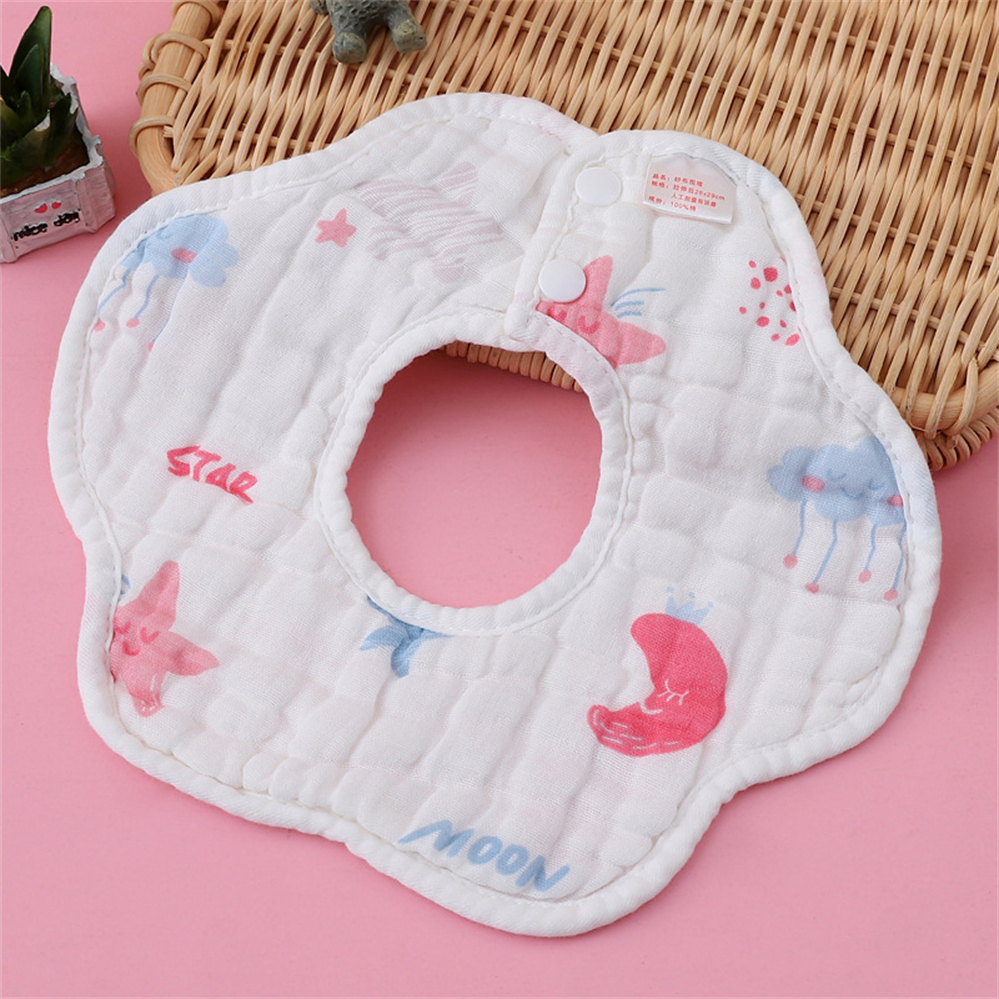 Wholesale Breathable Soft Cotton for Absorbing Moisture in Spring Summer Baby Bibs