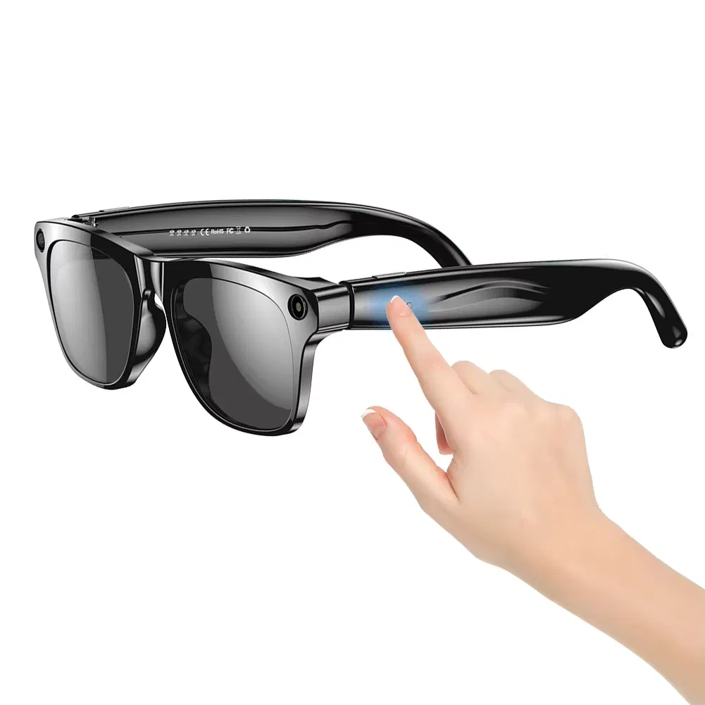 New Ai Smart Glasses 800wp Camera Anti-Shake Image Translation Video Calling Photo
