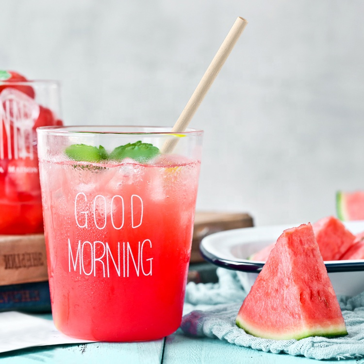 2021 Hot Eco Disposable Drinking Straw Wheat Bamboo Straw for Juice