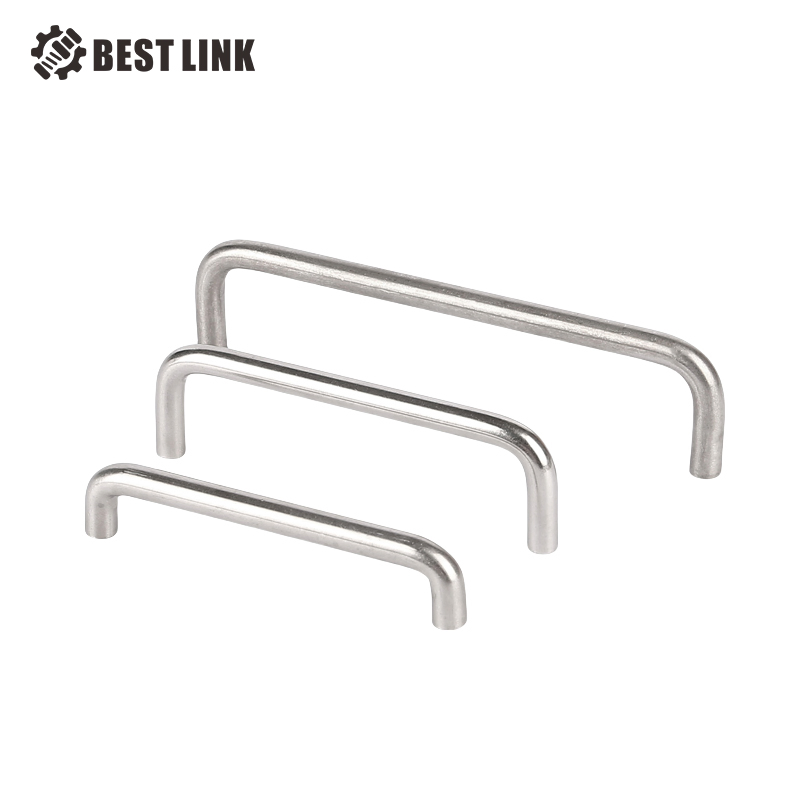 Ss Cabinet Handles Brushed Stainless Steel Cabinet Pulls Stainless Steel Modern Tube Lever Interior Apartment Hotel Wooden Door Handle