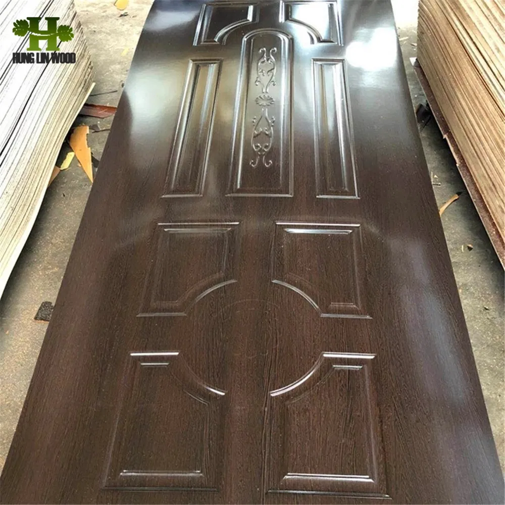 Melamine Veneer Door Skin of High Density Fiberboard