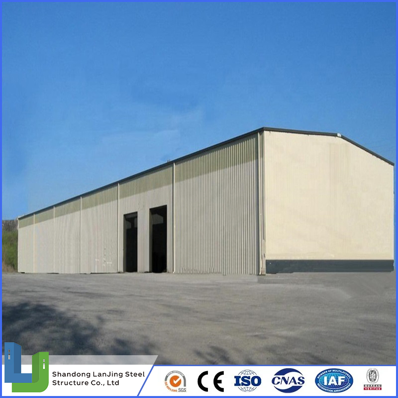 H Beam Column Customized Building Warehouse Steel Structure for Aircraft Hangar Garage Building Steel Structure