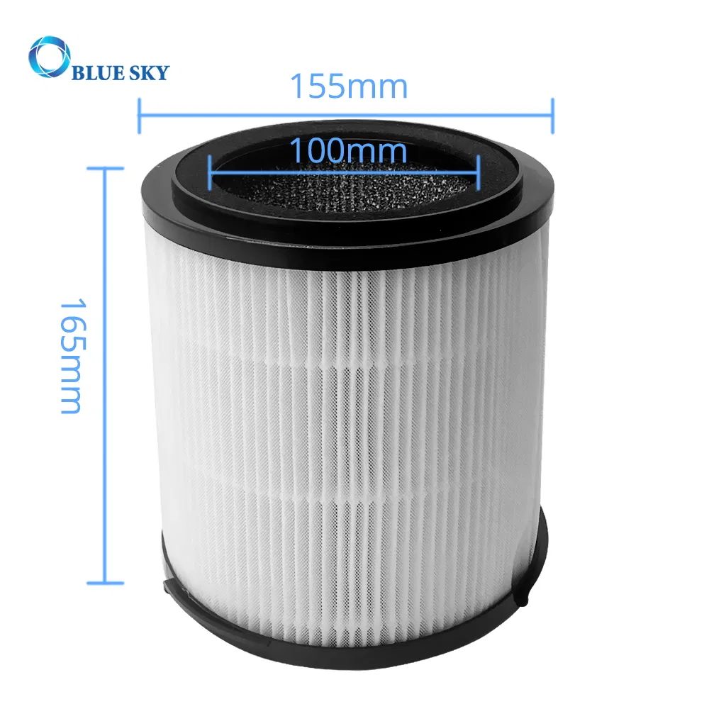 4-in-1 H13 True HEPA Filter Compatible with Silveronyx 5-Speed Kj150f-C02 Air Purifier Parts