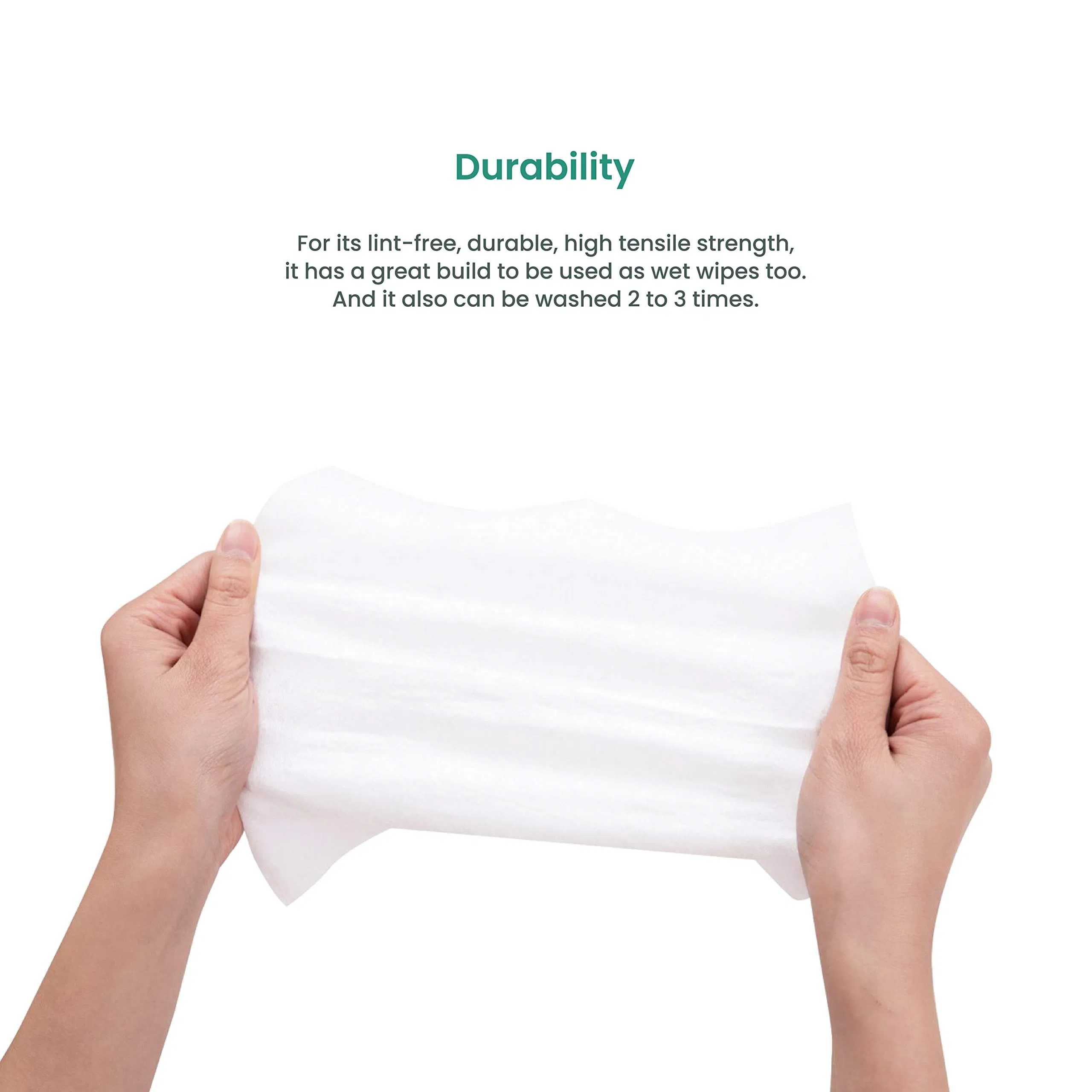 Beauty Salon Face Towel Disposable Face Towel Dry and Wet Wipe for Face and Hands