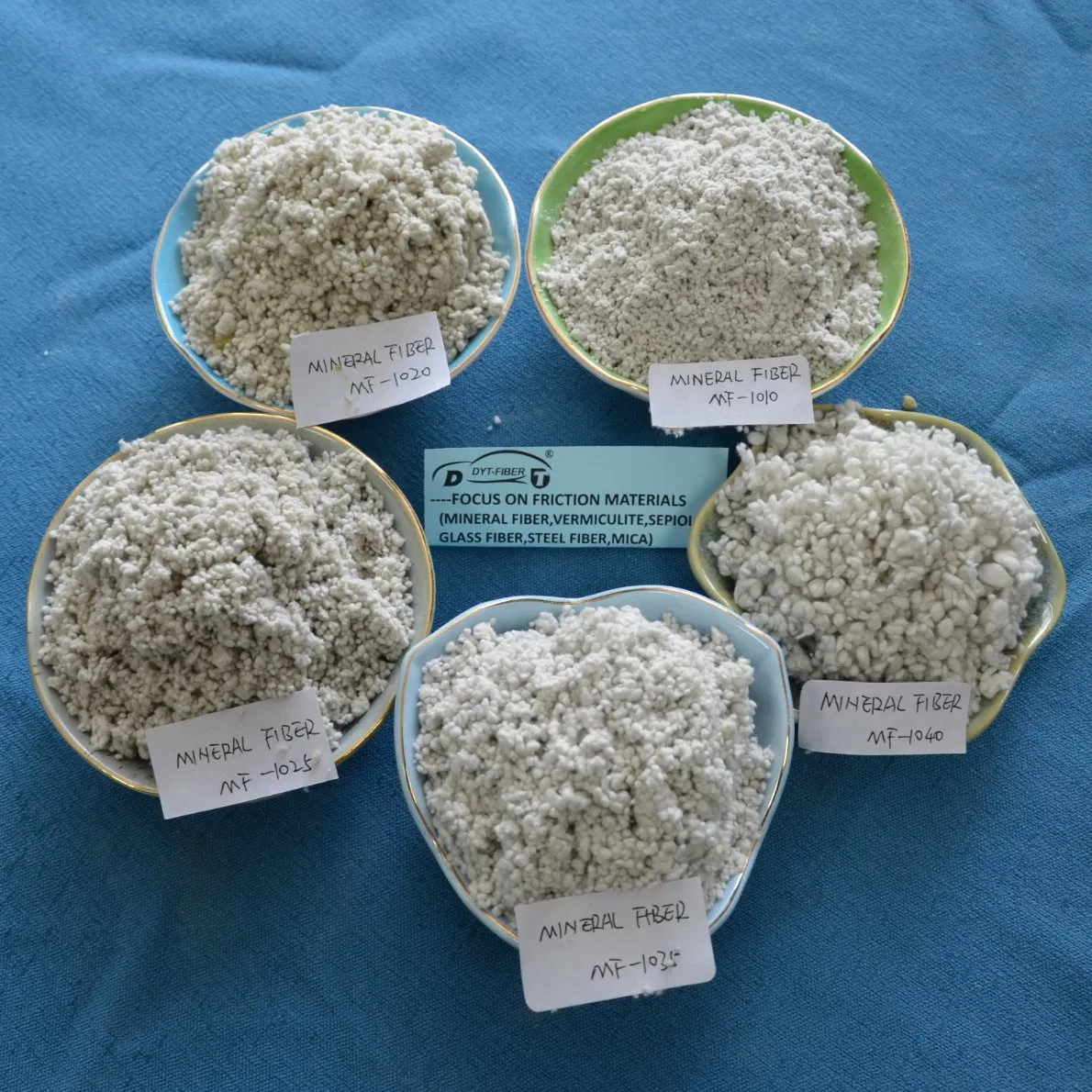 Rock Wool Fiber No-Asbestos Mineral Fiber Mf-1020 Ceramic Fiber for Manufacturing Brake Pads and Brake Lining