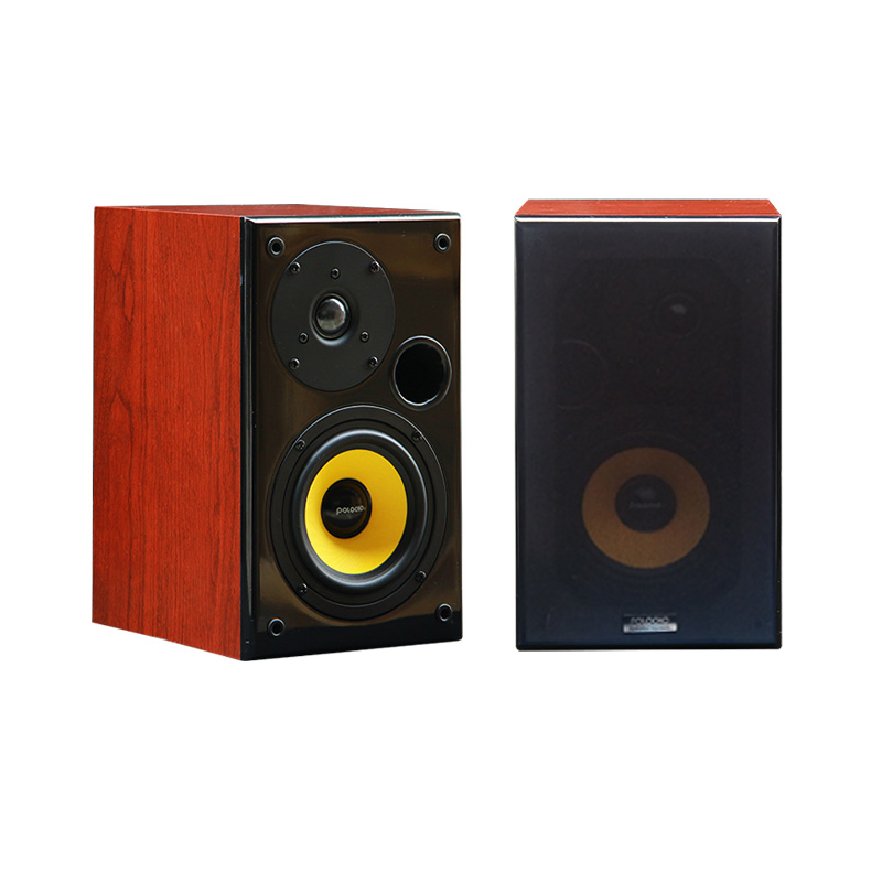 Passive Bookshelf Speakers 2 Way Home Stereo Home Theater Surround Center Speaker