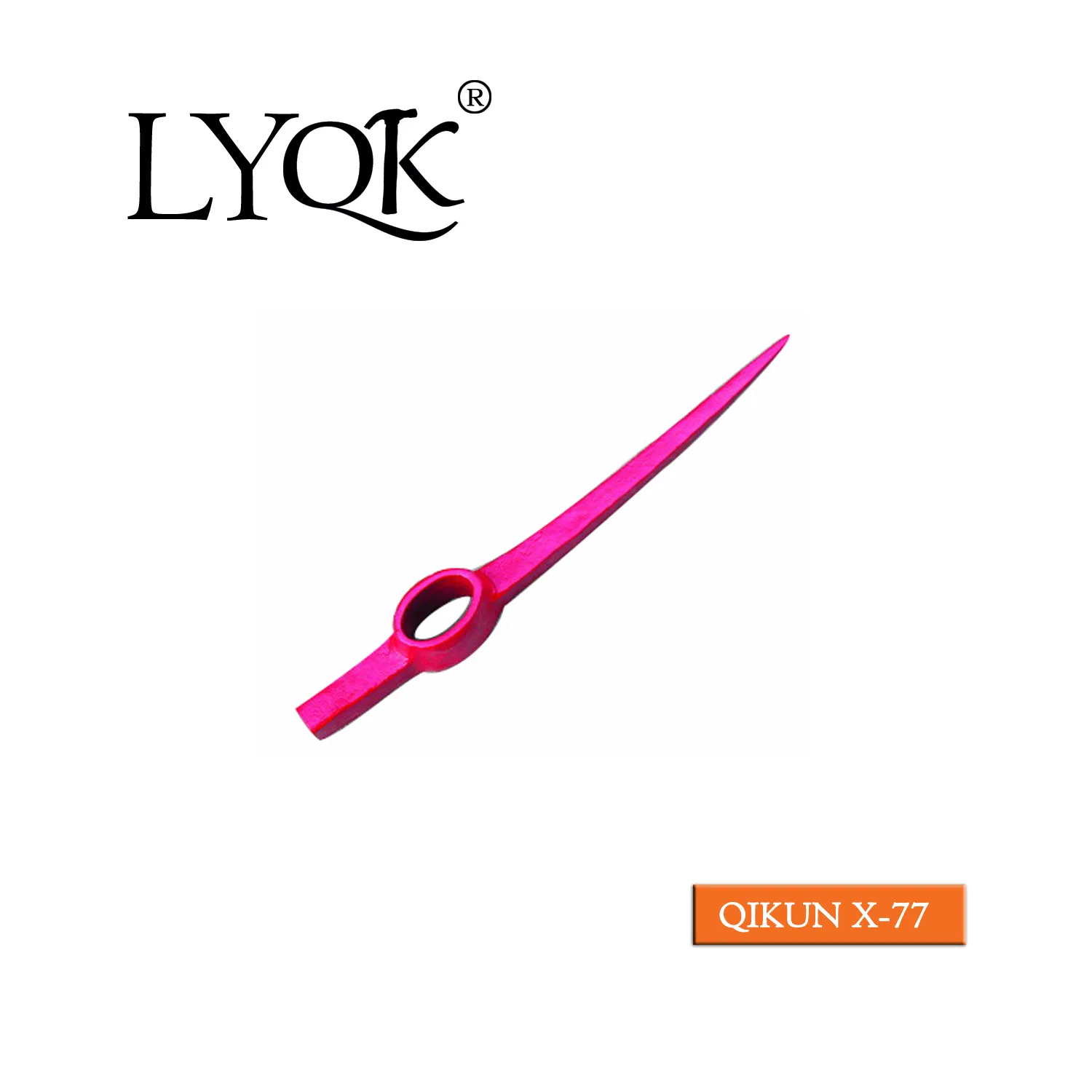 X-75 High Quality Rail Steel 65mn Agriculture Farm Garden Hardware Hand Tools Pick Head Mattock Pickaxe