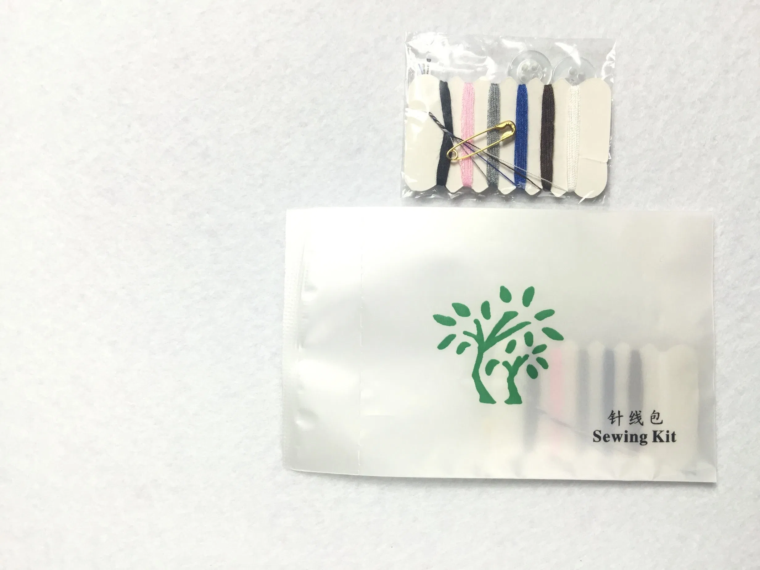 Hotel Disposable Sewing Kit in Sachet