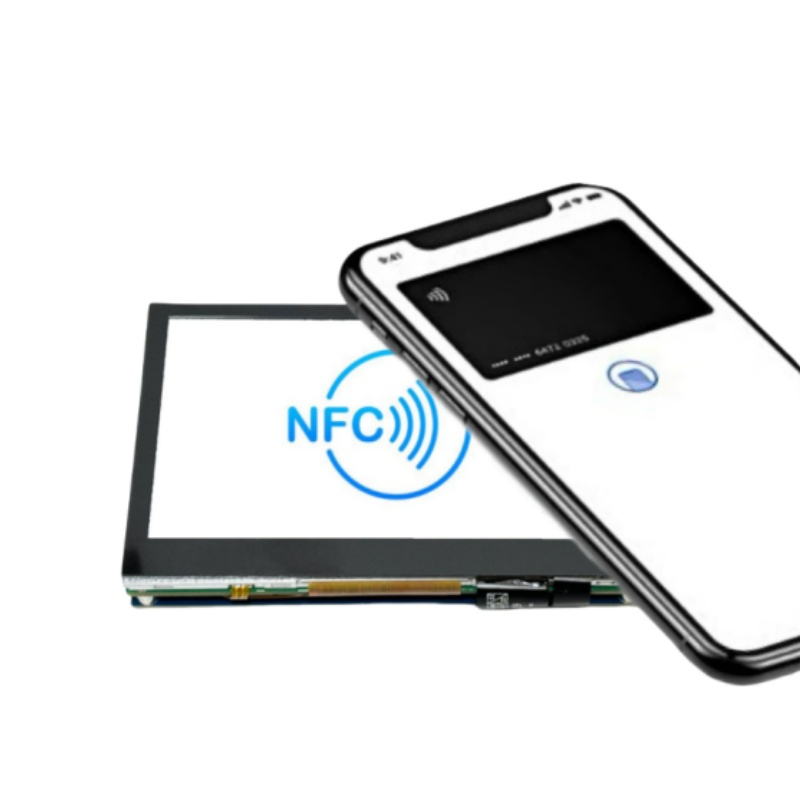 4.3 Inch NFC-Enabled RFID Touch LCD Display