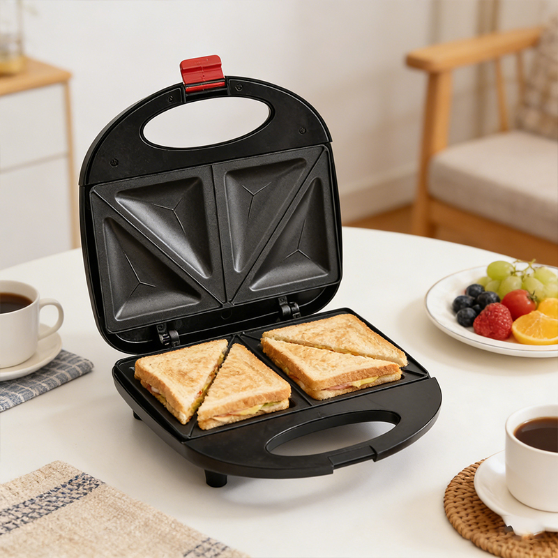 Factory Sale Electric Appliance Sandwich Toaster Breadmaker Waffle Maker for Breakfast