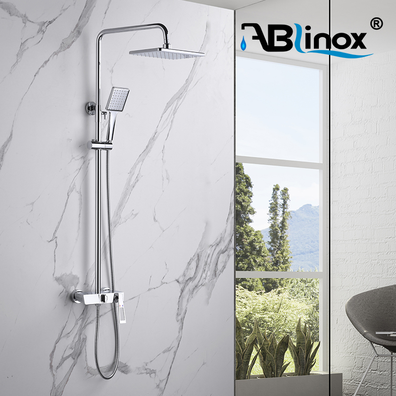 Ablinox Stainless Steel Sanitary Ware Shower Set