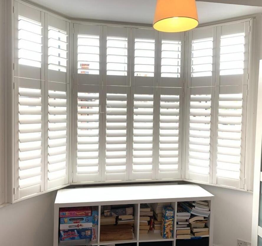 High Quality Custom Louver Paulownia Basswood PVC Plantation Shutter for Window