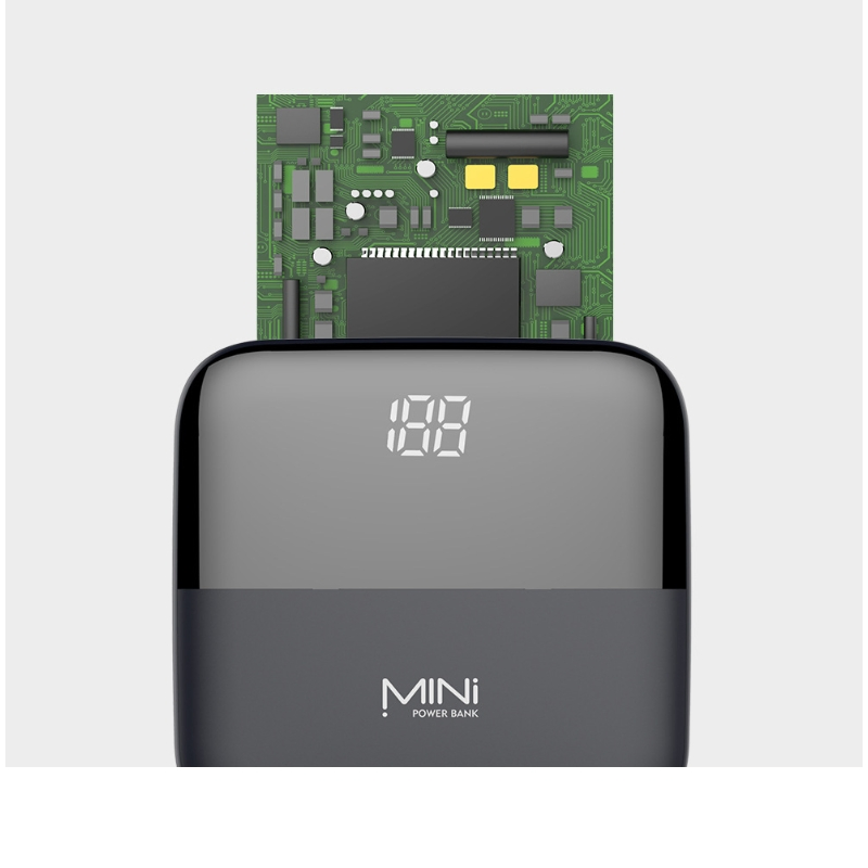 Ультратонкий Power Bank 10000 мАч с быстрой зарядкой