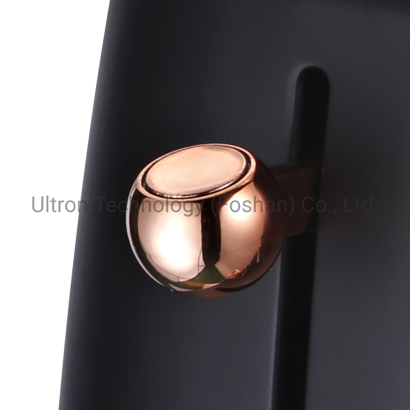 Stainless Steel Automatic Pop-up Toaster with High Lift & Variable Width, Black and Rose Gold