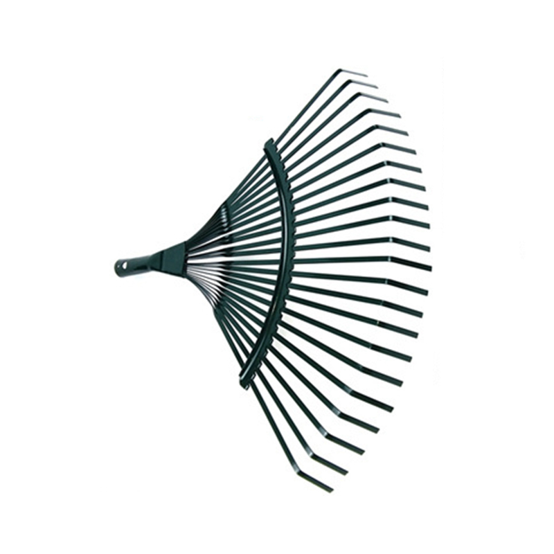 Hautine R121 Type Adjustable Lawn Rake with 22 Teeth Chromed