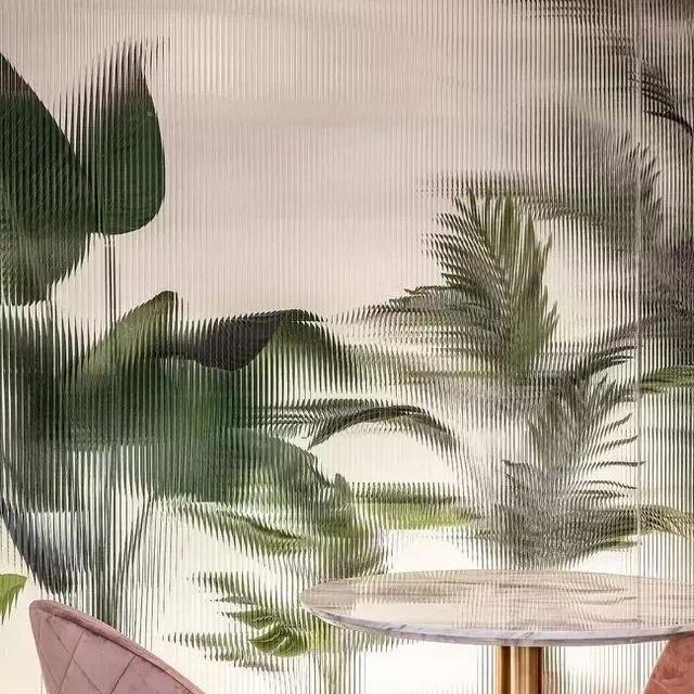 Cheap Price 5/6/7mm Crystal Bamboo Moru Decorative Pattern Glass with High Quality