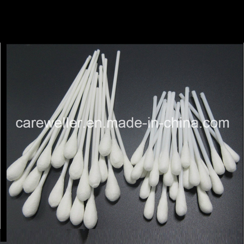 Plastic Cotton Bud / Wooden Stick Swab for Makeup Use