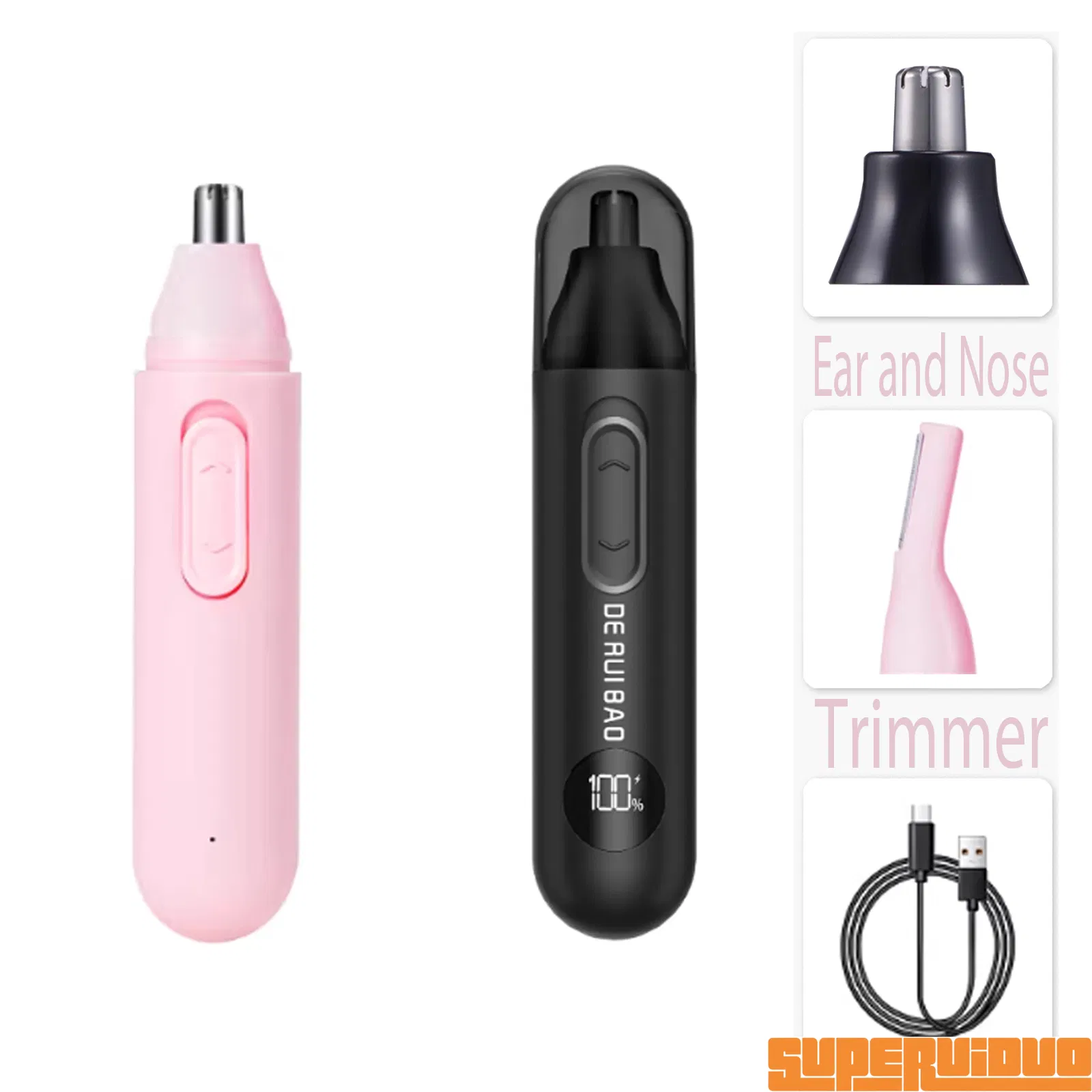 Multi-Functional Hygiene Grooming Tool Ear and Nose Trimmer