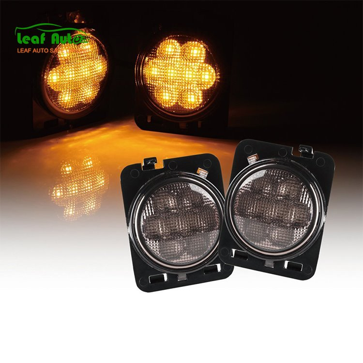 Боковые габаритные фонари LED для Jeep Wrangler JK 2007-2017