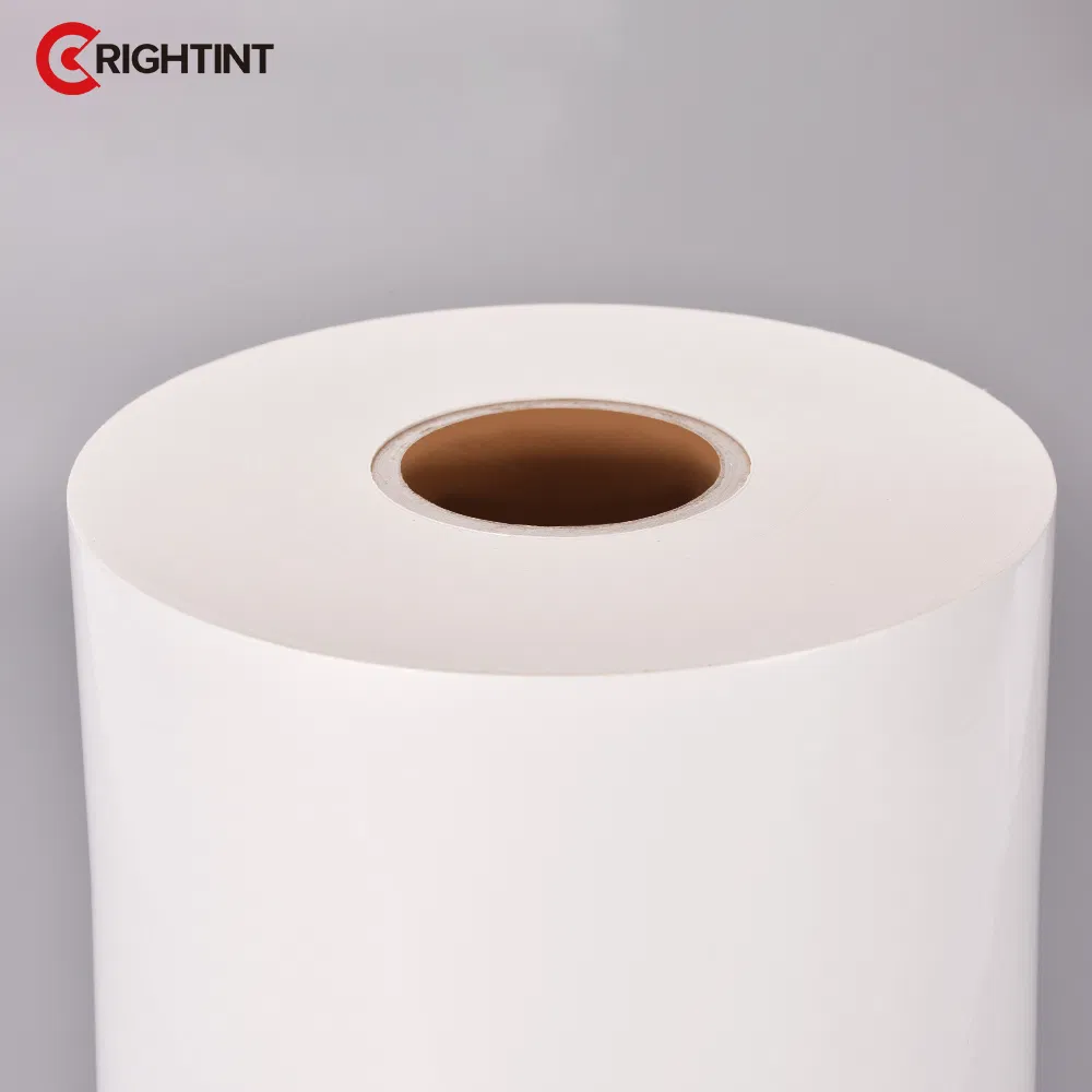 Glossy White BOPP Roll for UV Inkjet Food Container Label