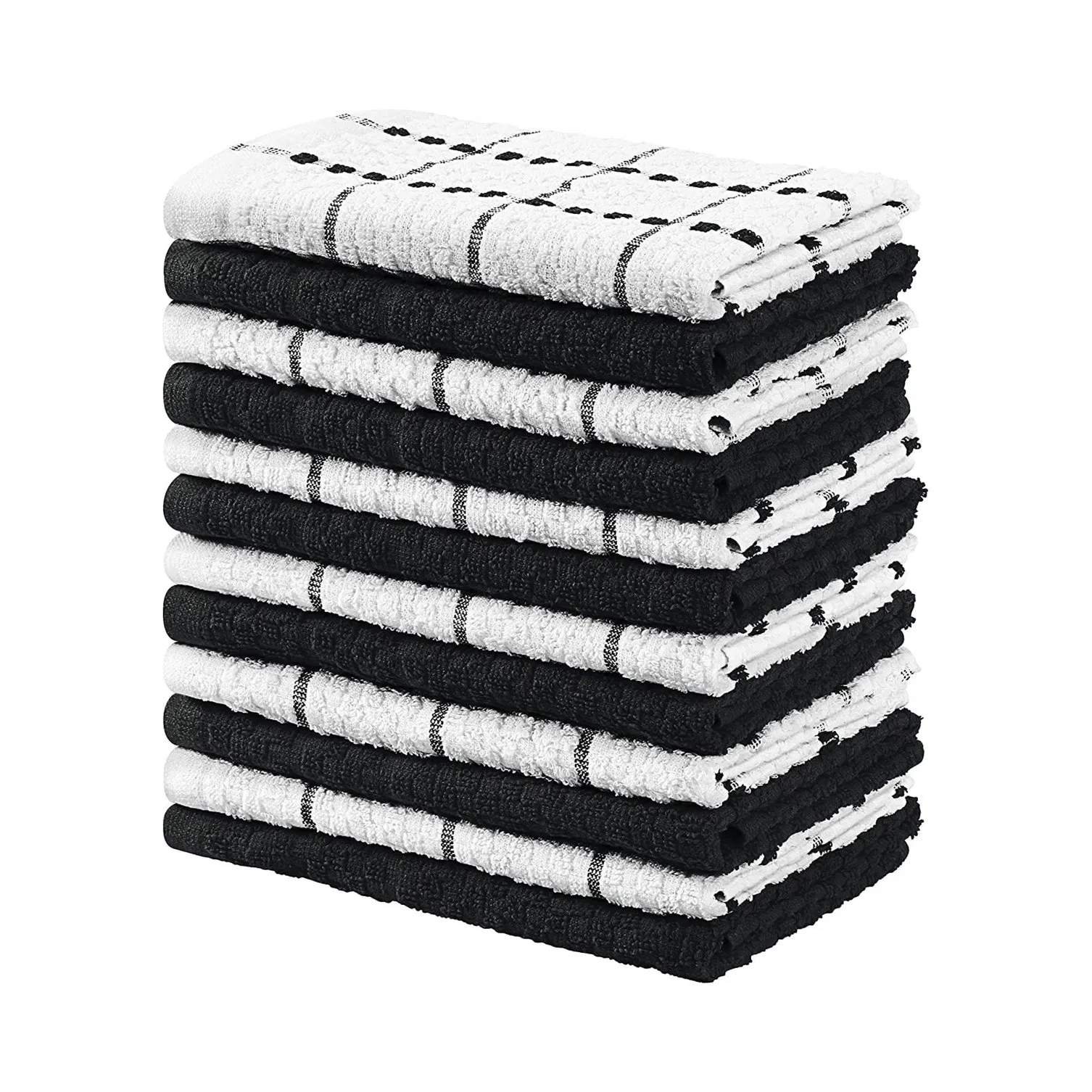 Waffle Weave Kitchen Towel Dish Organic Cotton Kitchen Towel