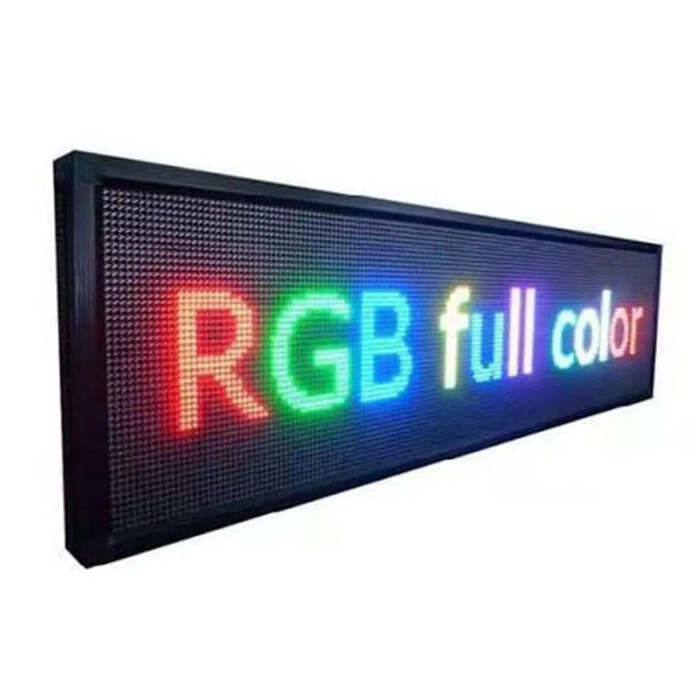 P10 P4 P5 Customizable Content LED Displays Electronic Signage Scrolling LED Display Cheap Outdoor Scrolling LED Display