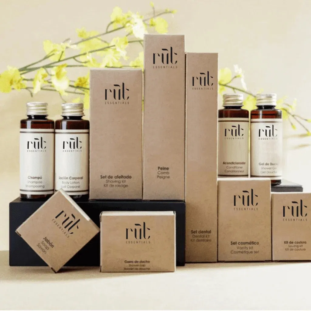 Hotel Supplies Eco Friendly Amenities Dental Hygiene Kit SPA Bathroom Disposable Airbnb Hotel Amenities Toiletries Set