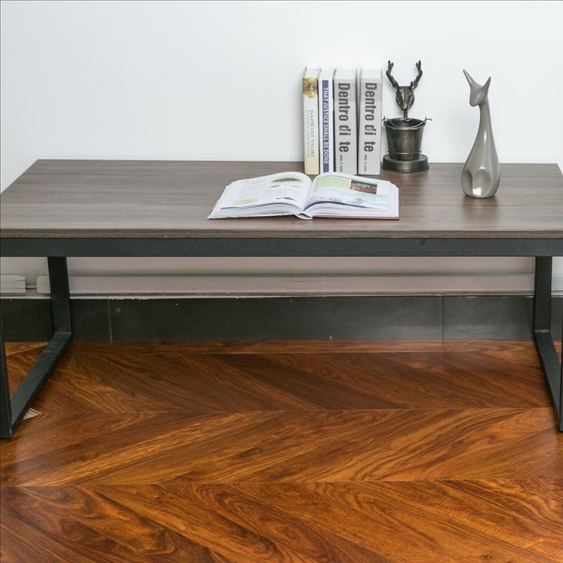 Паркетная доска Burma Teak, цвет розовое дерево, шеврон