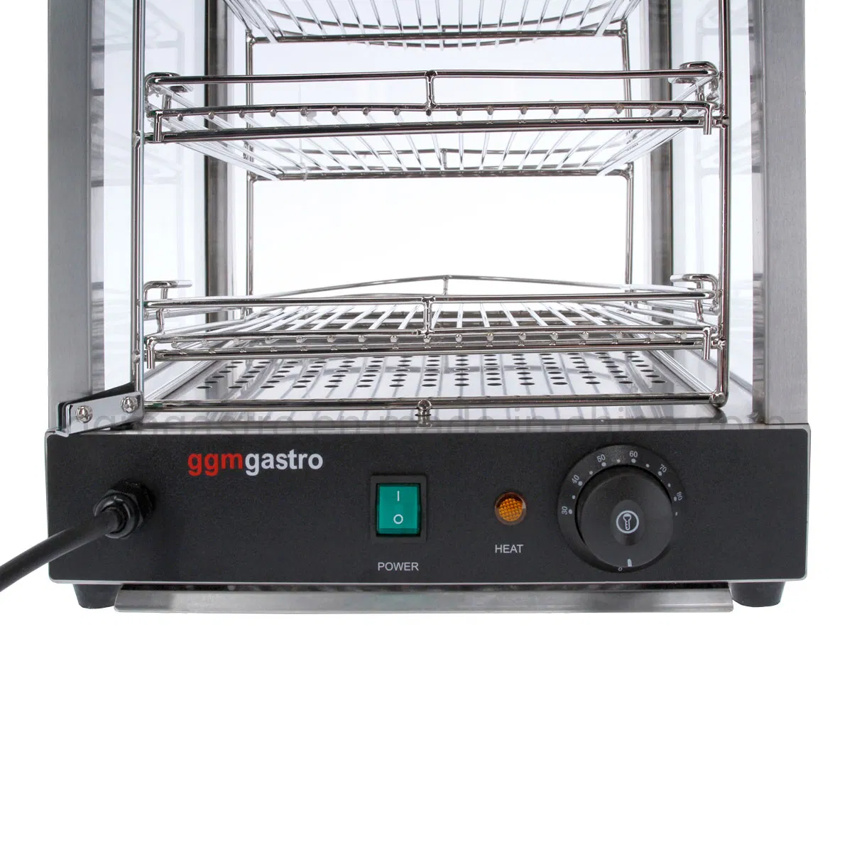2023 New Design Food Warmer Tray Glass Insulation Cabinet Pie Heating Cake Heating Display Case