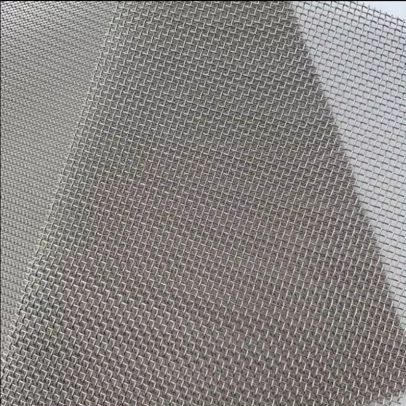 Stainless Steel Woven Wire Mesh Screen Mesh Filter Mesh Sieve Mesh Plain/Twill/Dutch Square Metal Mesh for for Filter/Sieve/Mining