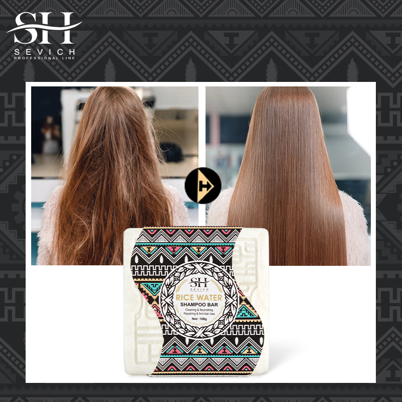 Private Label Organic Rice Water Shampoo Solid Bar Wholesale Shampoo Bar Soap