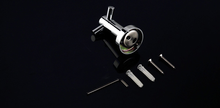 Настенный крючок для полотенец хром