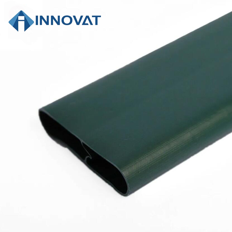 Chain Link Fence Garden Privacy Fence with PVC Ridged Fence Slats