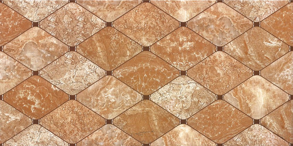 Hotel, Villa, Mall Porcelain Tiles Polished Light Color Tile Glossy Floor Pattern