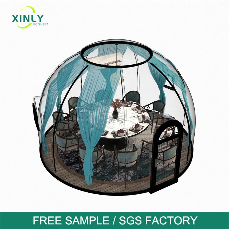Fashionable Transparent Bubble House Using Multi-Purpose Starry Sky House