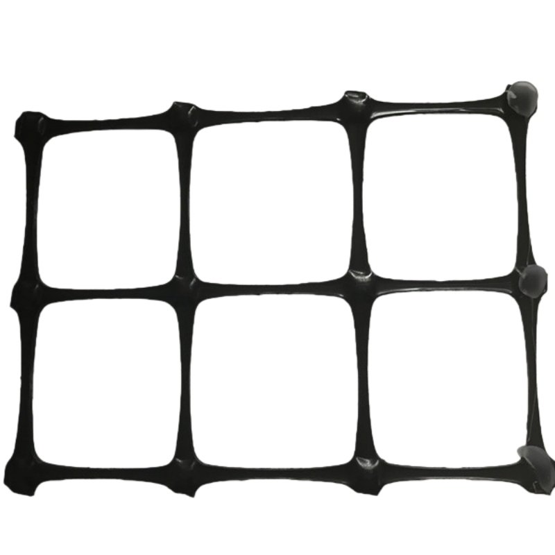 Biaxial High Strength Tensile Road Construction Plastic PP Geogrid